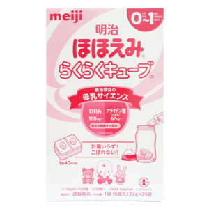 Sữa Meiji dạng thanh số 0 nội địa Nhật Bản 648g - 24 thanh x 27g (cho bé từ 0-1 tuổi)