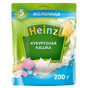 Bột ăn dặm Heinz Nga 200g - Vị ngô, sữa (cho bé từ 5 tháng tuổi)