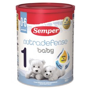 Sữa bột Semper Nga số 1 - 400g (cho bé từ 0-6 tháng tuổi)