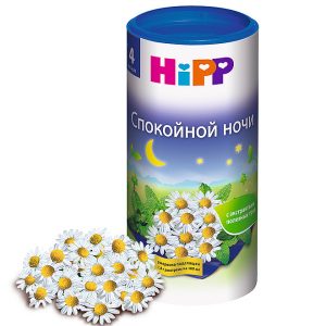 Trà Hipp Nga 200g - Vị hoa cúc, thì là, bạc hà (cho bé từ 4 tháng tuổi)
