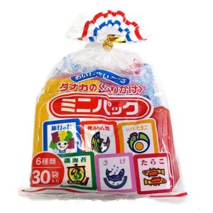 Gia vị rắc cơm Tanaka 6 vị Nhật Bản 75g - 30 gói (cho bé từ 1 tuổi)