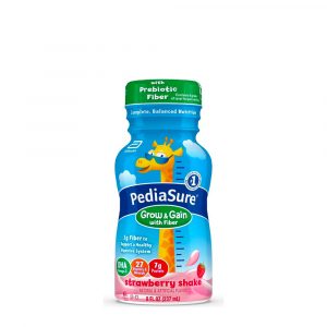 Sữa nước Pediasure Mỹ Grow & Gain with Fiber bổ sung chất xơ 237ml - Vị dâu (cho bé từ 2-13 tuổi)