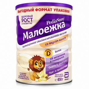 Sữa bột Pediasure Nga 850g - Vị vani (cho bé từ 1 - 10 tuổi)